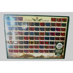 Outlander Fans I present: Tartans of Scotland - Cobble Hill 1000 pieces Puzzle